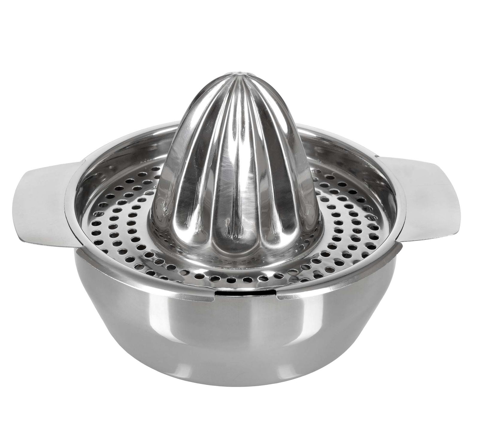 GRÄWE Zitronenpresse / Orangenpresse Entsafter Presse aus Edelstahl 18/10