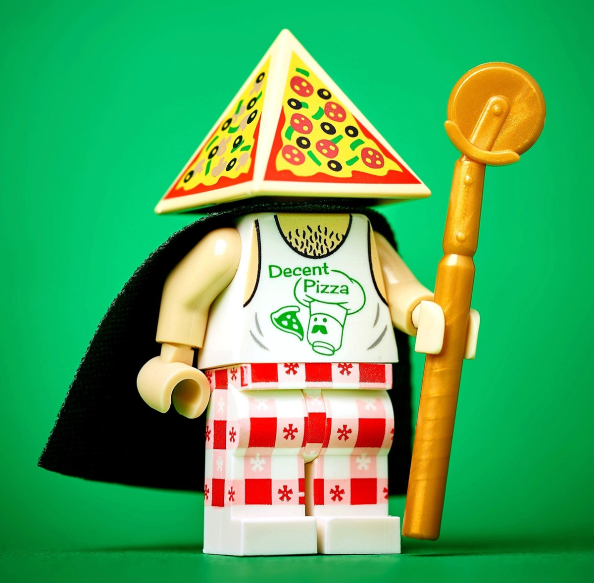 Secret Order of the Illuminati Pizza Tin Citizen Brick Minifig Minifigure  New