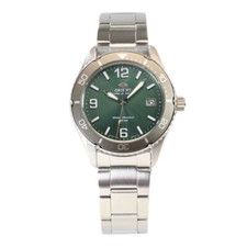 ORIENT RN-WJ0001E Orient Mako 40 Solar Analog Green Silver