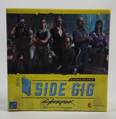 Bundle CMON Cyberpunk 2077 - Jeu De Société Kickstarter, Neuf Sous Blister, Version Anglaise