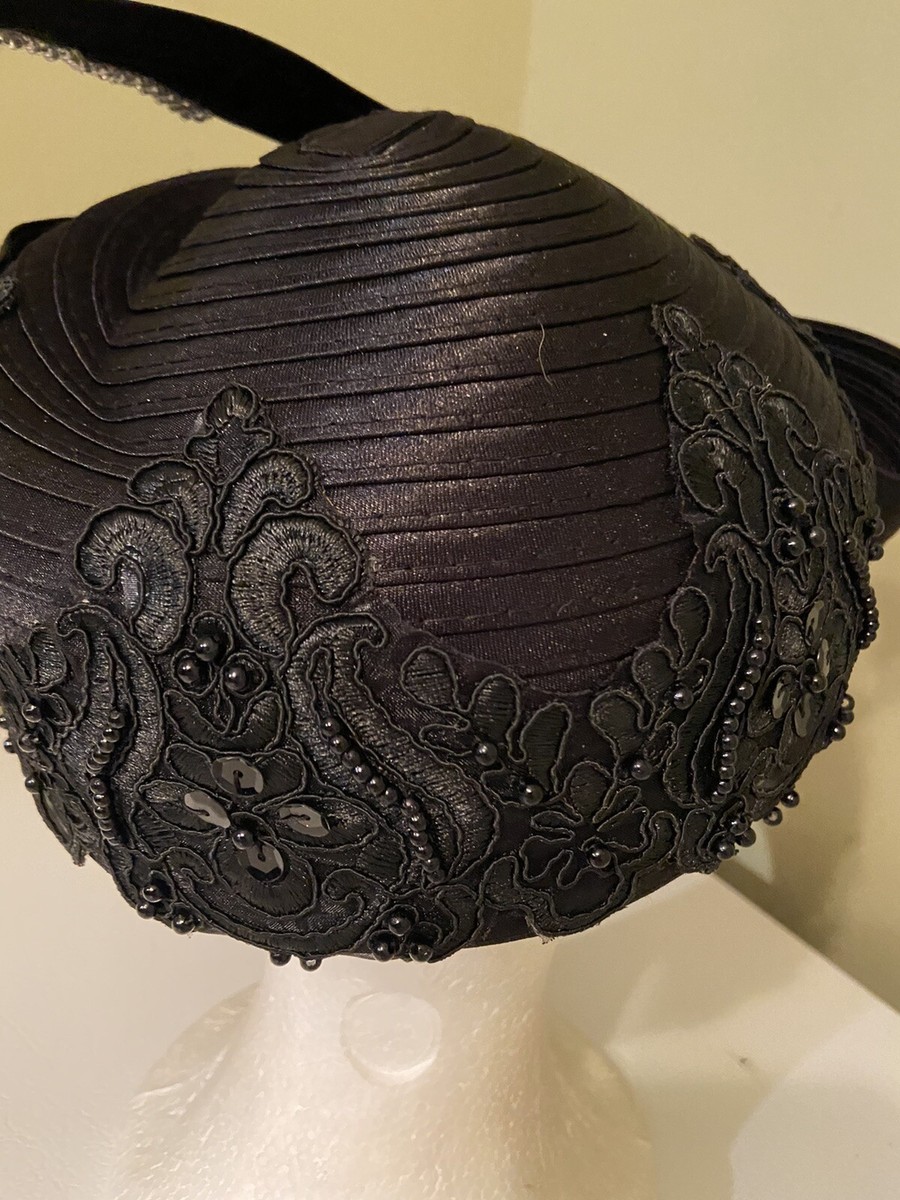 Beautiful by Charms Black Church/Dress Hat | eBay display picture 3