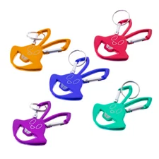 Paracord Planet Rabbit Key Clip & Bottle Opener - Double Sided Carabiner Packs
