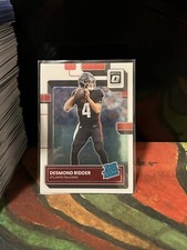 2022 Panini Donruss Optic Desmond Ridder Base Rated Rookie RC # 202 Falcons