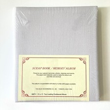 Dalee Bookbinding Co. 8.5x11 Top Loading Post Scrapbook Album Lavender Linen