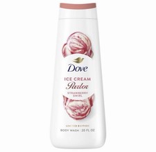 Dove Ice Cream Parlor Strawberry Swirl Body Wash   20 fl oz