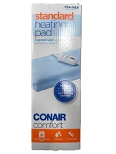 Conair Moist & Dry Electric Heating Pad Standard Size 12 x 14 NEW