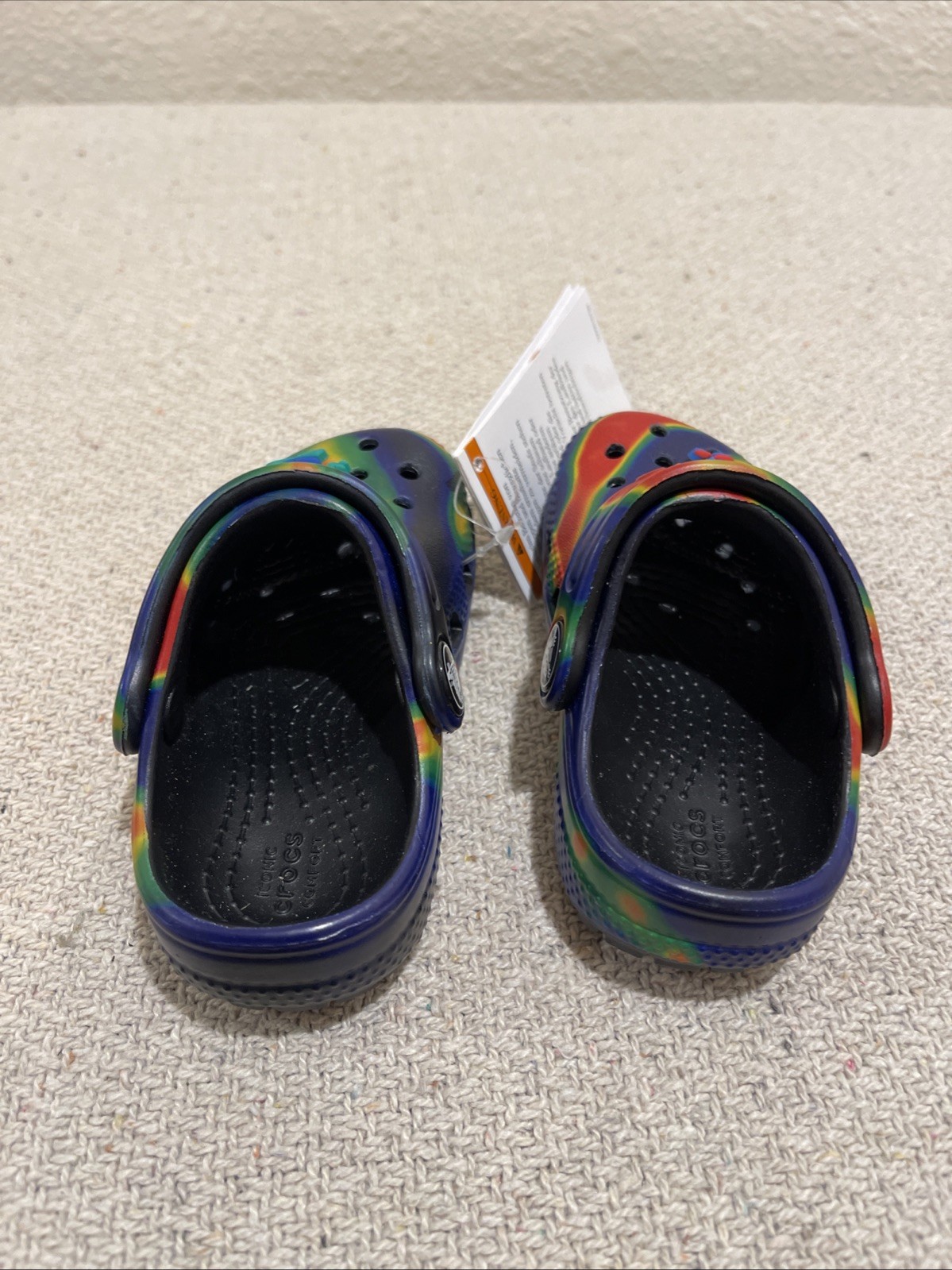 Crocs TODDLER Boys Super Mario Bros Red Size C 5 Youth NWT Tie Dye image 6