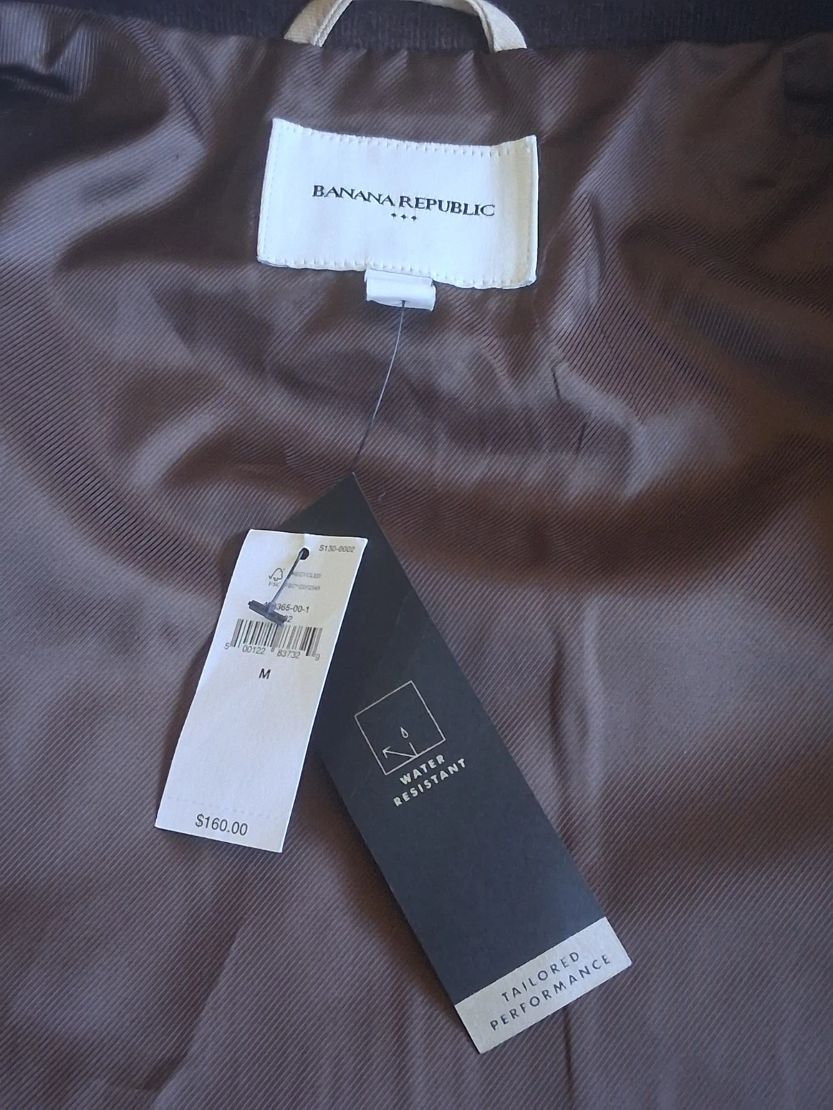 BANANA REPUBLIC NEW JACKET BEAUTIFULLY DESINED MEN'S M/L $160 FOR $89 - product detail image 7