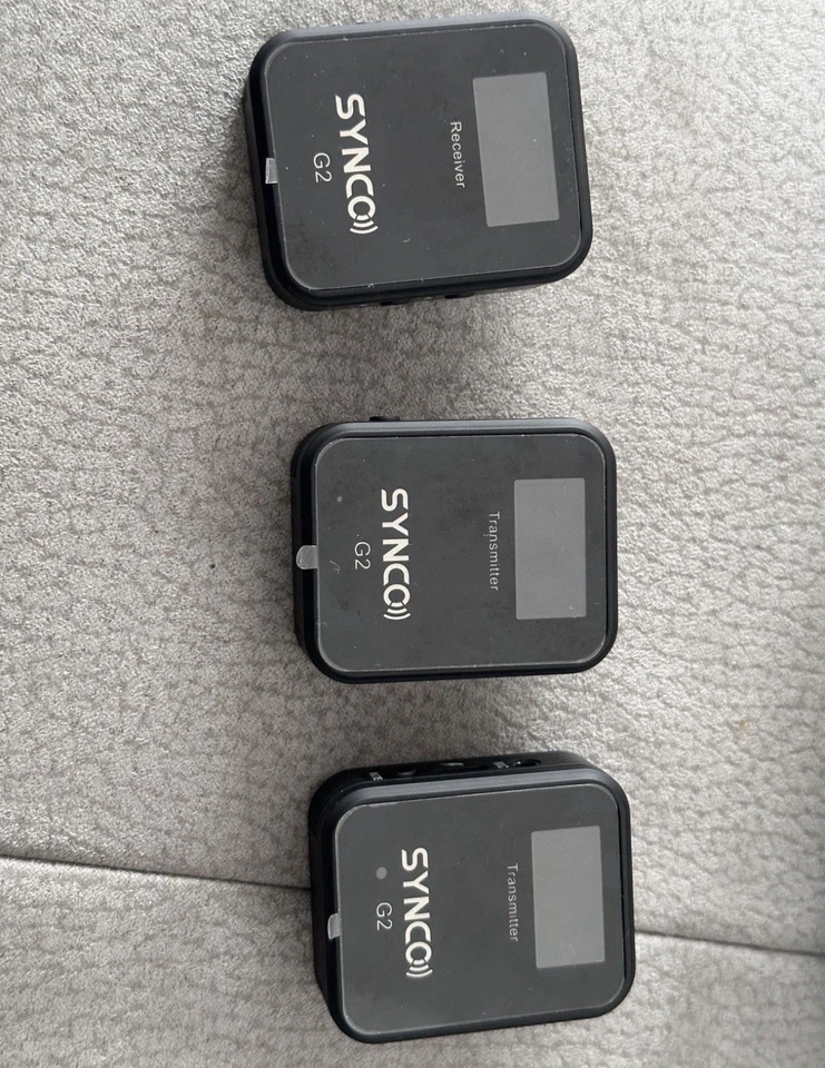 SYNCO G2A2 2.4 GHz Wireless Lavalier Microphone System for DSLR Camera Camcorder - Bild 3 von 4