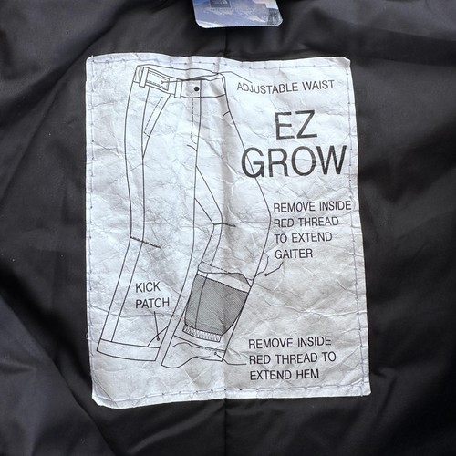 Pantaloni North Face Ragazze Grandi 14/16 Nero DryVent Neve Sci EZ Grow Inverno Outdoor - Foto 4 di 14