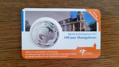 5 Euro Niederlande Coincard 2011 Münzgebäude Stempelglanz - Bild 1 von 2