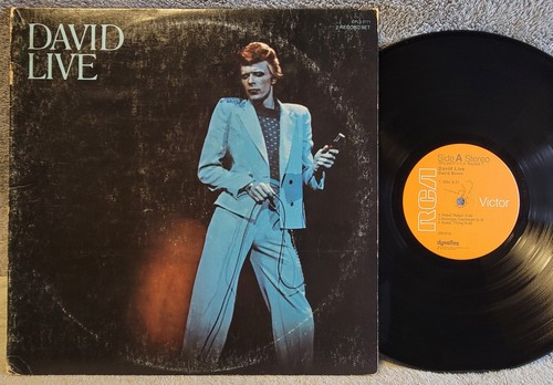 David Bowie - David Live - OG 1974 LP - Classic Rock Glam