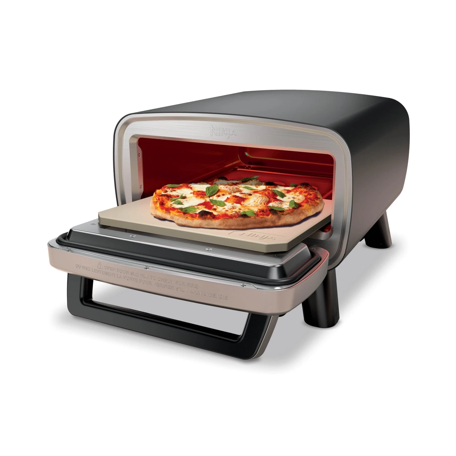 Ninja Artisan Electric Outdoor Pizza Oven with Stone 12 inch Pizza in 3 minutes