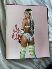 LIV MORGAN Signed 8X10 PHOTO Wwe