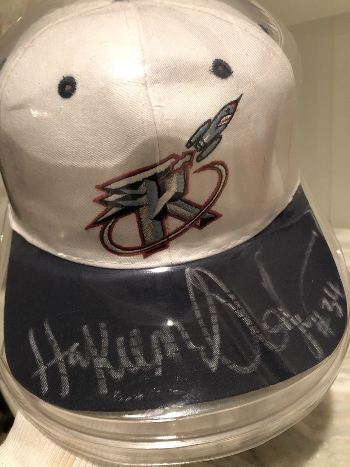 Houston Rockets RARE VINTAGE 90s Houston Rockets Logo Athletic Splash Snapback - Image 4 of 4