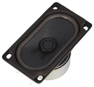 VISATON Lautsprecher, geschirmt,universal, 10W, 8Ω, 50,5x90,5x43mm