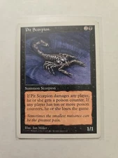Pit Scorpion - Fifth Edition - LP - MTG Magic - Common - Creature 