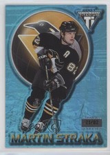 2000-01 Pacific Private Stock Titanium Blue 21/82 Martin Straka #79 0uj7