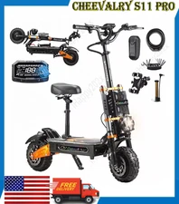 Cheevalry S11 PRO E-Scooter 8000W Electric Scooter 85KM/H 11" Off-Road 60V 43AH