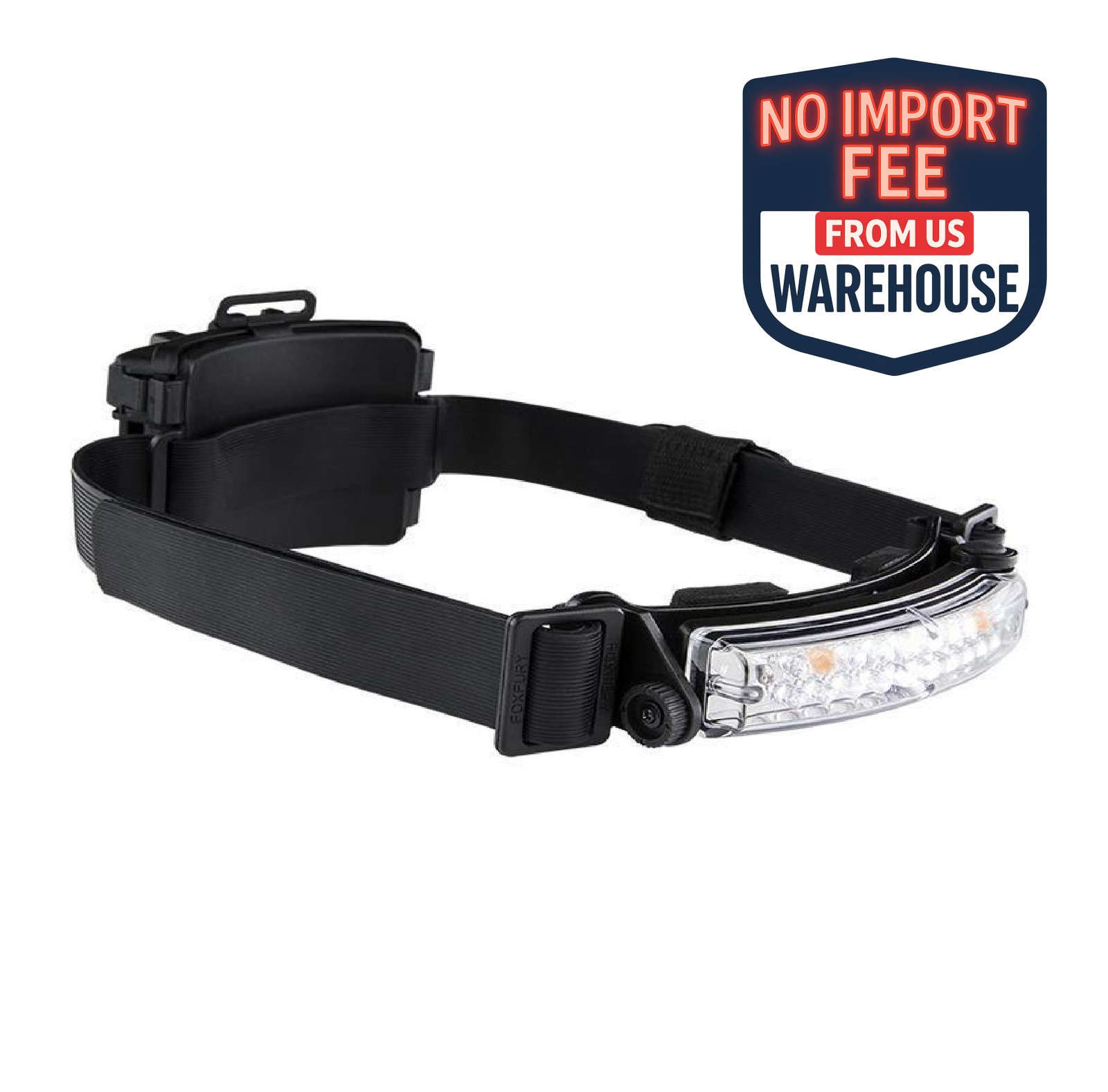 Foxfury Command+ Tilt White LED Headlamp / Helmet Light 420-T15 SHIP FROM US