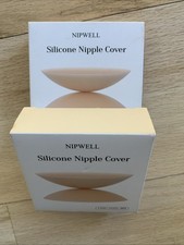 2x Ultra Thin Nipple Covers Adhesive Seamless Silicone 2 Pairs Invisible Small