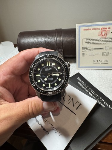 Bremont Supermarine Blue Men's Watch - S500