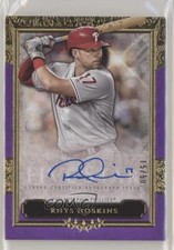 2020 Topps Five Star Auto Purple 15/50 Rhys Hoskins #FSA-RH Auto 4l3