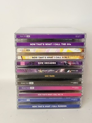 Collection of Now that's What I Call Music CD Albums No.1s/00s/Decades/Years Etc