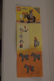 Vintage Lego Castle Set 6009 Black Knight | 100% Complete w/Instructions