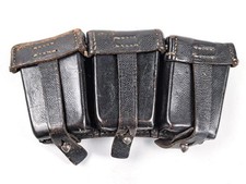 Patronentasche zum K98 Wehrmacht ( für 6 Ladestreifen) Getragenes Stück