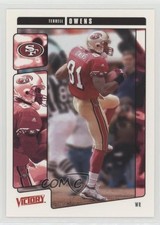 2001 Upper Deck Victory Terrell Owens #309 HOF b6s