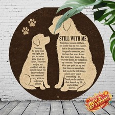Shepherd Dog Memorial Plaque Pet Loss Tribute Metal Tin Sign