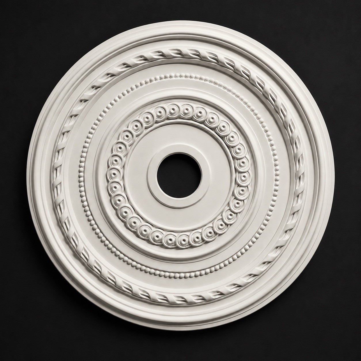 Ekena Millwork Cole Ceiling Medallion 25-3/8 in CM25COPCF Primed Open Box