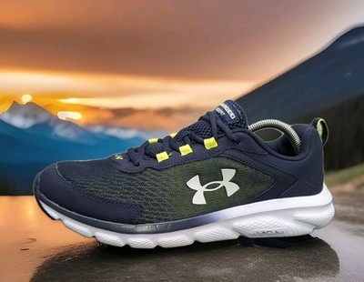 Mens Under Armour Charged Assert 9 Running Shoes Sz 10 Used 3024590 404