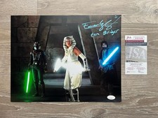 Eman Esfandi Signed Ezra Bridger 11x14 Photo JSA COA AHSOKA Tano Star Wars