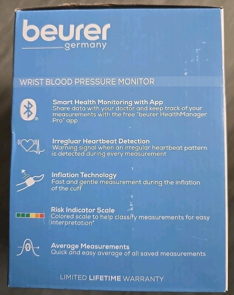 Beurer blood pressure monitor Wrist 800w - Изображение 3 из 4