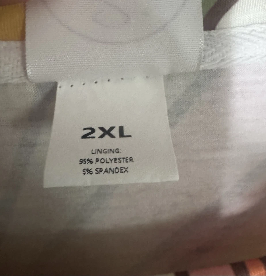 60S, 70S MCM SUNBEAM женщин Kate McEnroe, середины века современный цветочный платье 2 X - Изображение 3 из 4