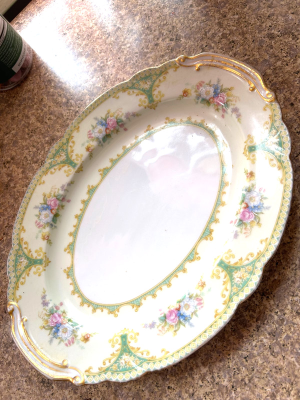 Vintage Noritake Fine China Serving Platter 14 inch