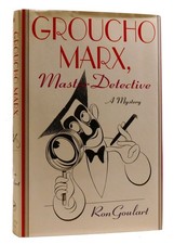 Ron Goulart GROUCHO MARX, MASTER DETECTIVE  1st Edition 1st Printing