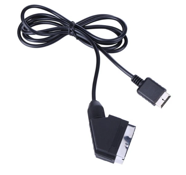 2 piezas Cable SCART RGB PS1 PS2 PS3 Video Alta Definición Sony PlayStation 1 2 3