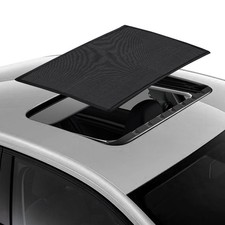 Car Sunroof Sun Shade 37.4" x 21.65" Magnetic Car Roof Breathable Mesh Cover