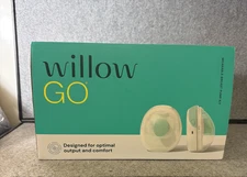 Willow Go Wearable Double Electric Breast Pump Kit Cord-Free