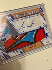 2019 Elite Extra Edition Sixto Sanchez Auto w/ INCREDIBLE Patch! Marlins Logo /5