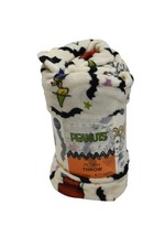 The Big One Peanuts Halloween Plush Throw Blanket Oversized Supersoft Snoopy