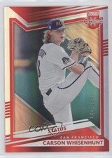 2022 Panini Elite Extra Edition Status Red 181/299 Carson Whisenhunt #66 0c6