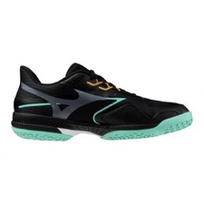 Mizuno Tennis Shoes WAVE EXCEED 6 WIDE OC 61GB251309 Black / Green tom09