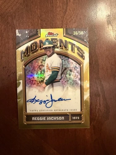 2026 Topps Finest Reggie Jackson Gold (RAW)