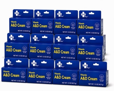 Vitamin A&D Cream Thera Plus Moisturizer Dry Skin 1.5oz Choose 12  Pack