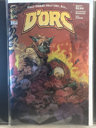 D’Orc #1 3rd Printing R. D. Brown C2E2 Exclusive Foil Variant Ltd. 444