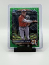 2025 Bowman Chrome - Prospects Caden Powell #BCP-212 Green Wave Refractor /99